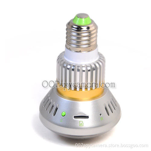 Spy Bulb CCTV Security DVR Camera with Remote Control Light LM-BC1111